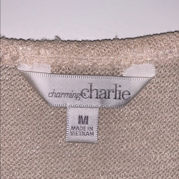 Charming Charlie light sweater - Picture 3 of 4
